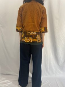 画像4: 60's〜70's TOHKI HAWAII イタリアンカラーシャツ (4)