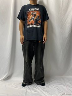 画像2: KMFDM "Tohuvabohu" インダストリアル・バンド アルバムTシャツ L (2)