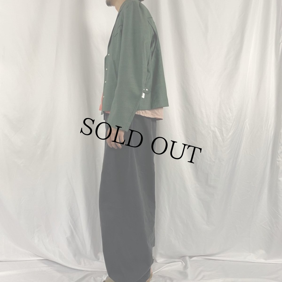 画像3: 70's NIVER WESTERN WEAR, INC. チェック柄 ウエスタンジャケット 44 (3)