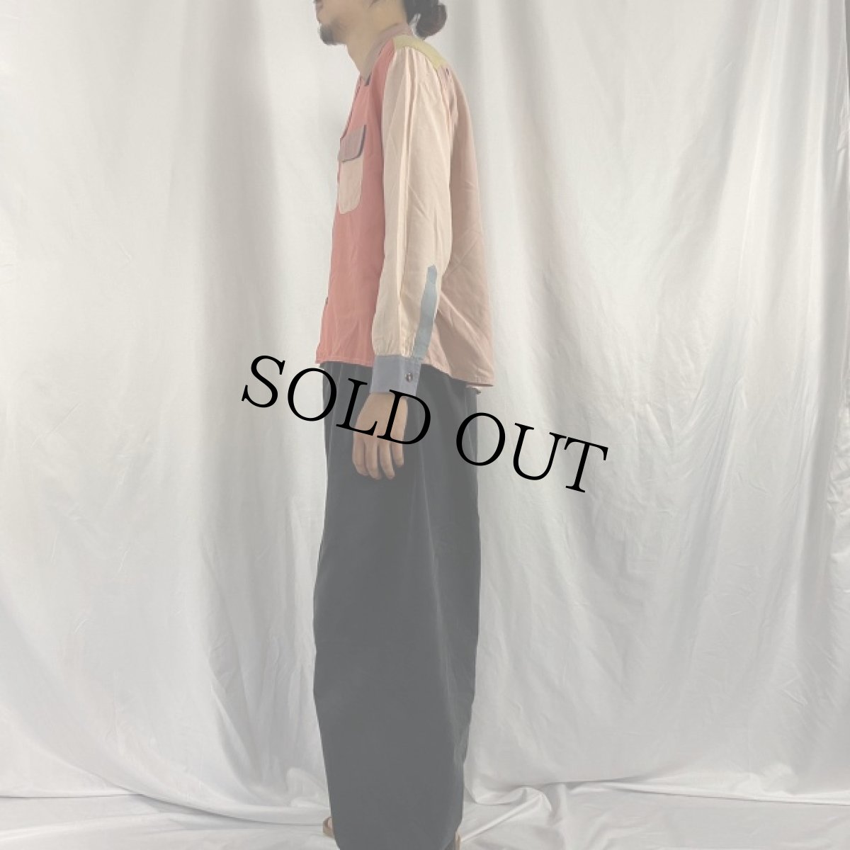 画像3: 50's CRAZY TONES クレイジーパターン オープンカラーレーヨンシャツ M (3)