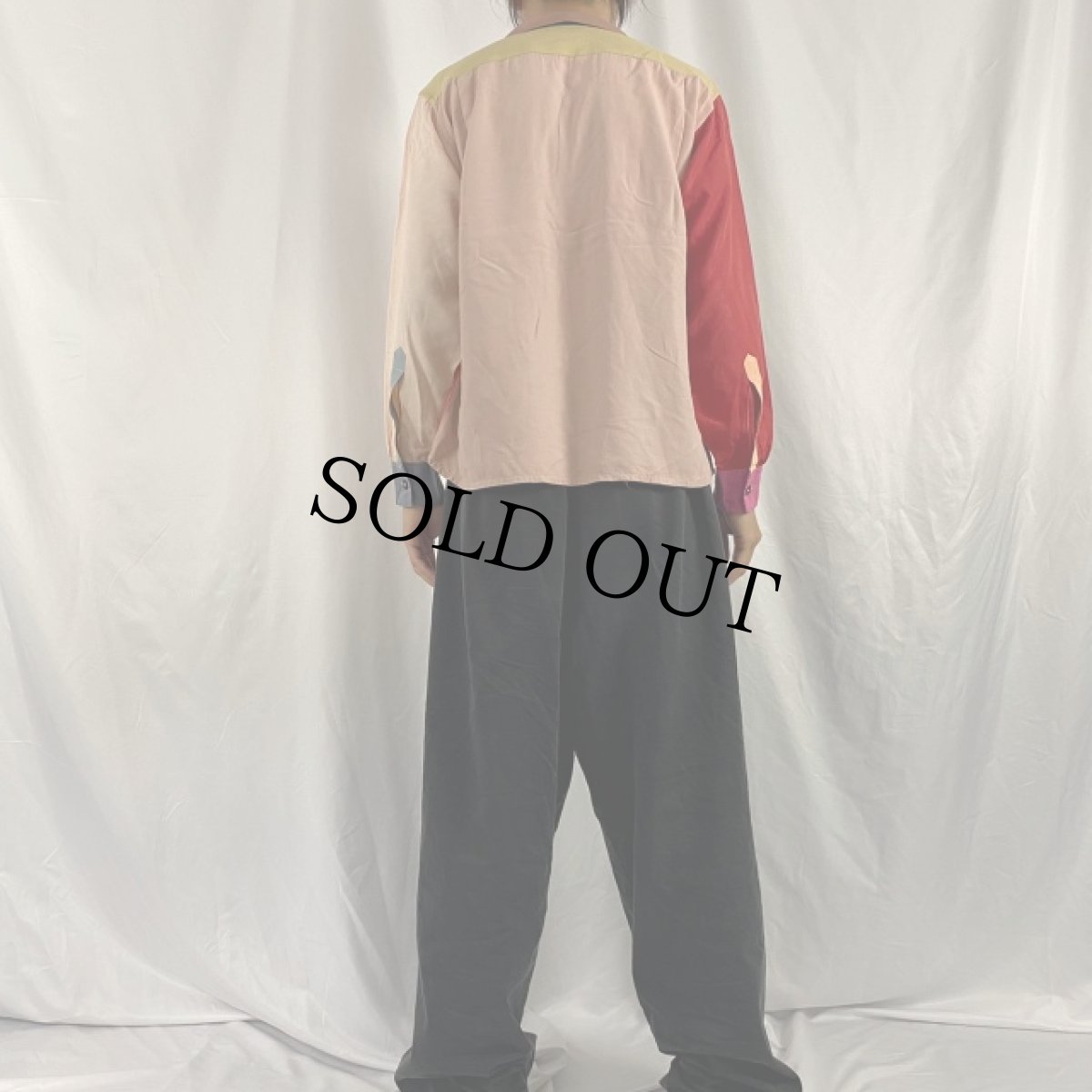 画像4: 50's CRAZY TONES クレイジーパターン オープンカラーレーヨンシャツ M (4)