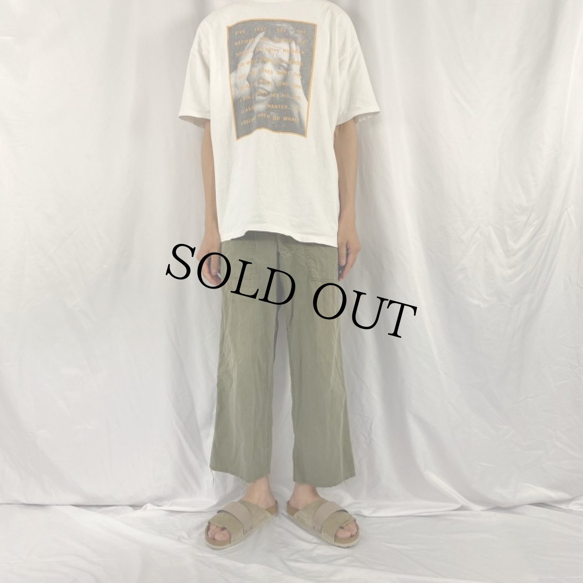 画像2: 50's U.S.ARMY M-47 HBT ベイカーパンツ W26-28 (2)