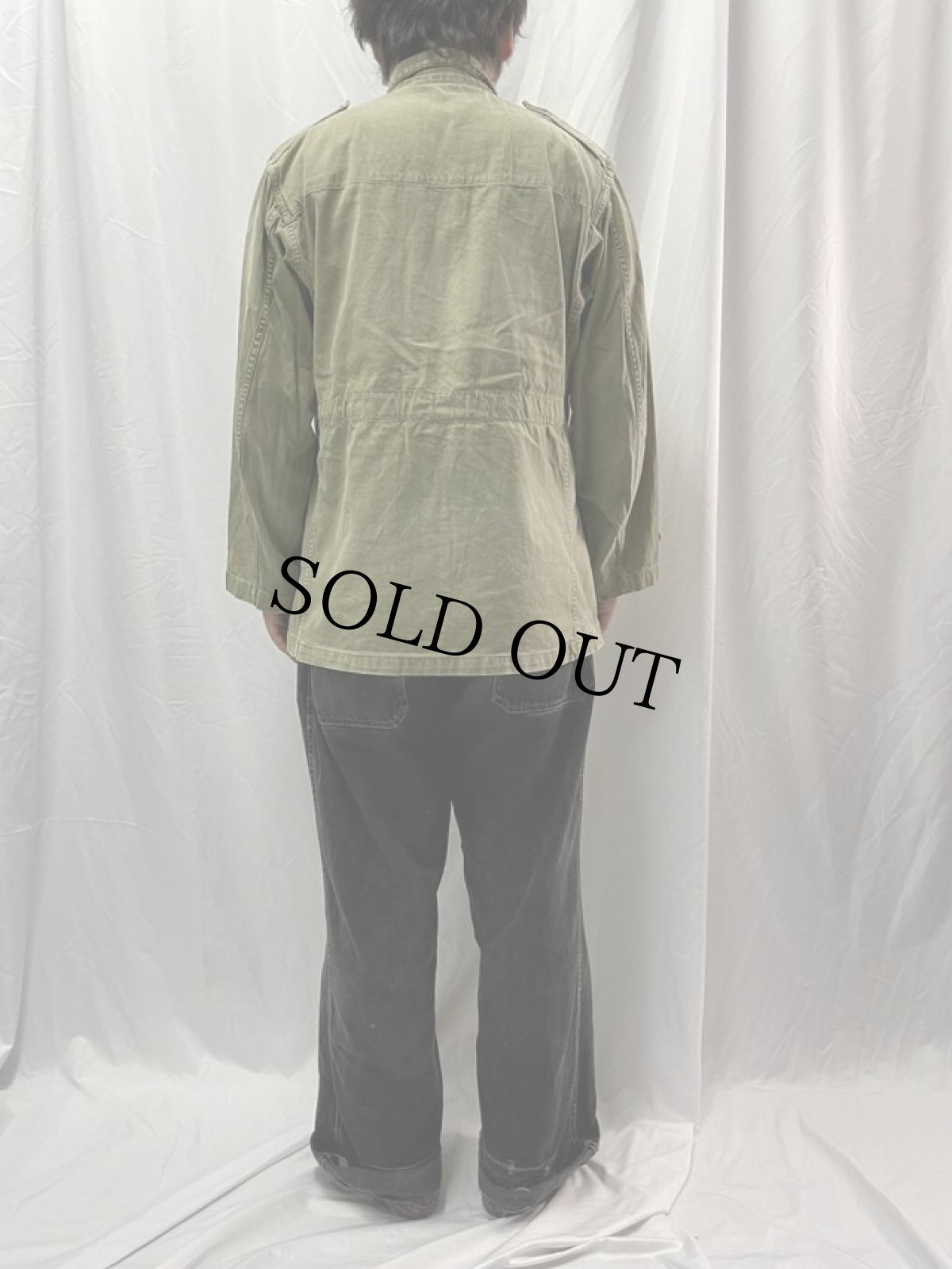 画像4: 50's French Army M-47 フィールドジャケット 前期 SIZE 46 (4)