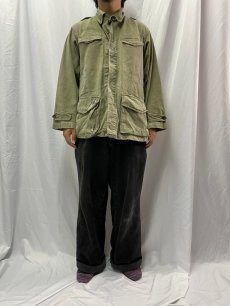 画像2: 50's French Army M-47 フィールドジャケット 前期 SIZE 46 (2)