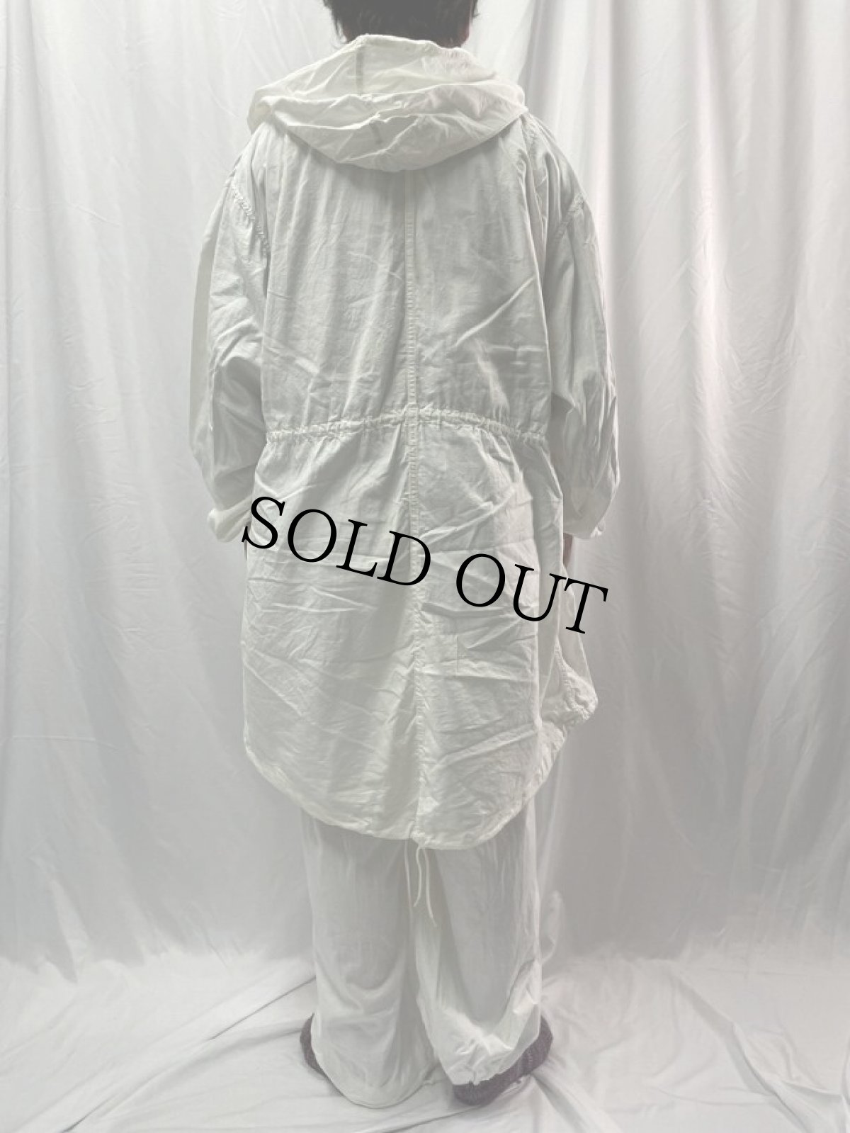 画像4: 50's U.S.ARMY M-1950 PARKA, FIELD, OVERWHITE S (4)