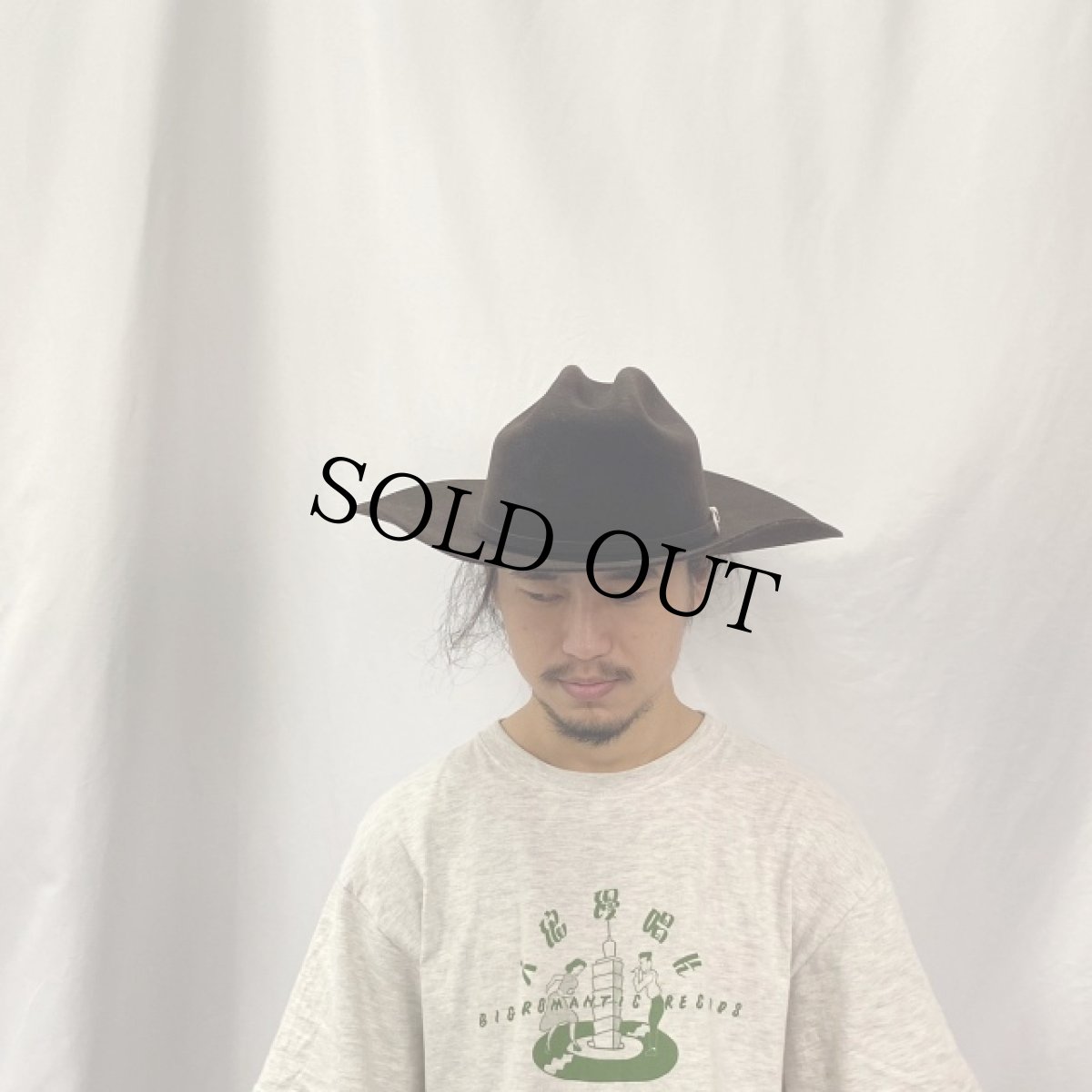 画像3: STETSON USA製 オープンロード ウールハット BROWN 7 1/2 (3)