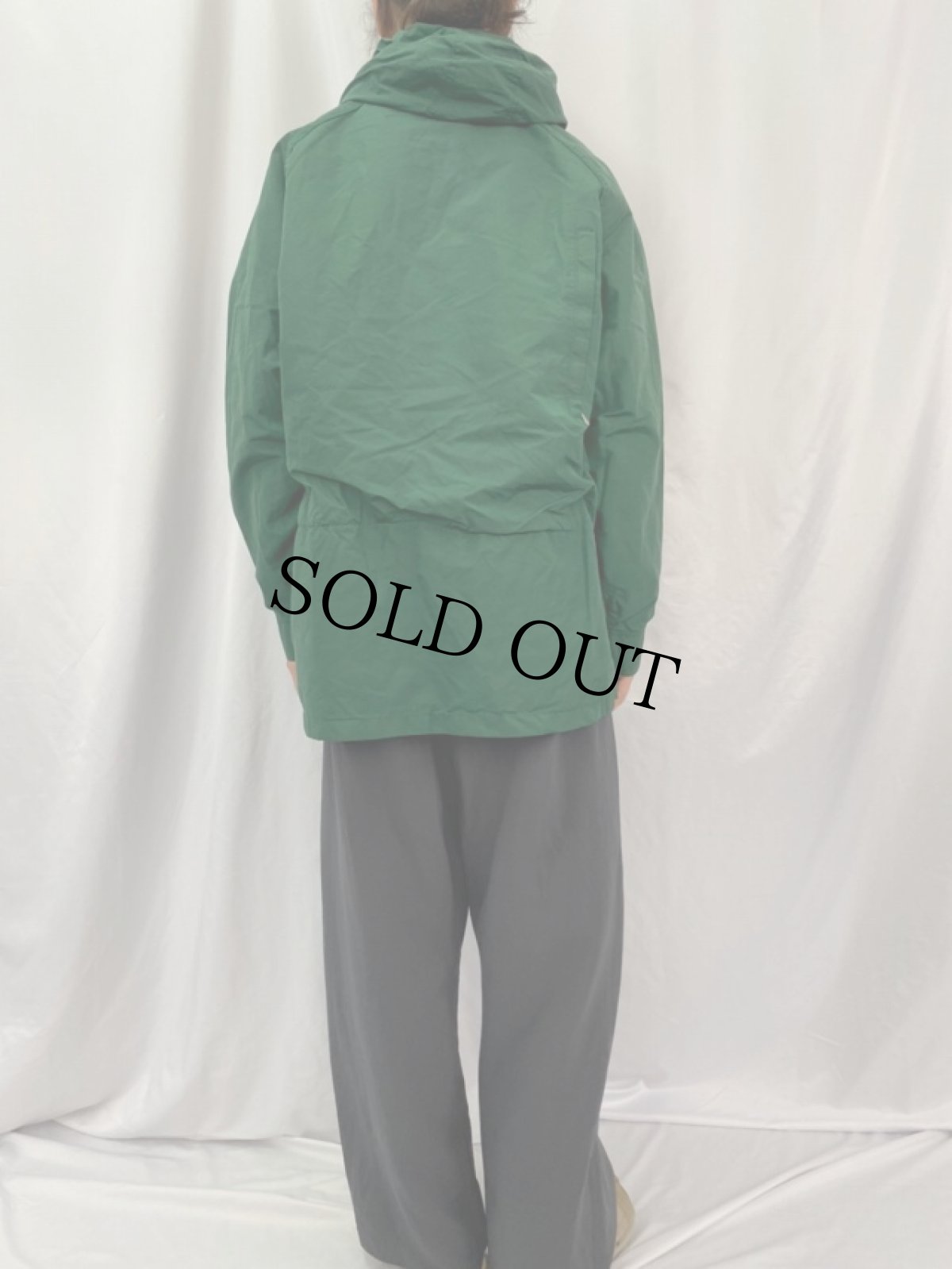 画像4: 80's L.L.Bean USA製 裏地ネル ナイロンジャケット XL (4)