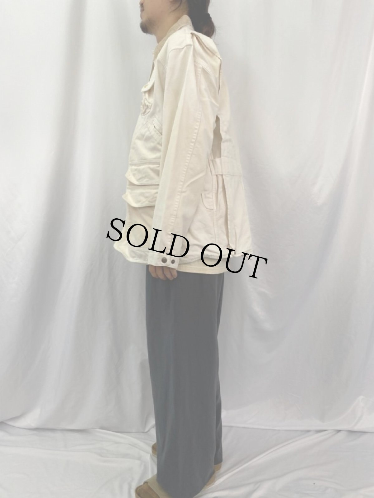 画像3: 90's POLO Ralph Lauren USA製 ダック地ハンティングジャケット M (3)