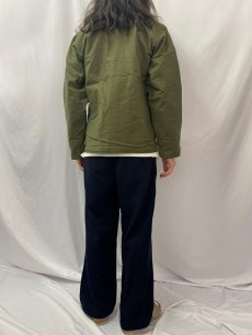 画像4: 80's U.S.NAVY A-2 デッキジャケット DEADSTOCK MEDIUM (4)