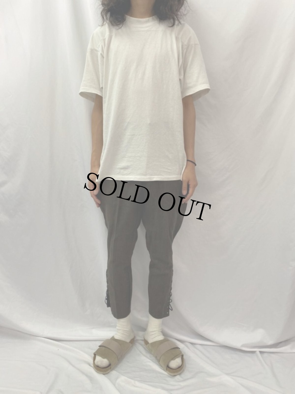 画像2: 40's〜50's コットンピケ ジョッパーズパンツ W28 (2)