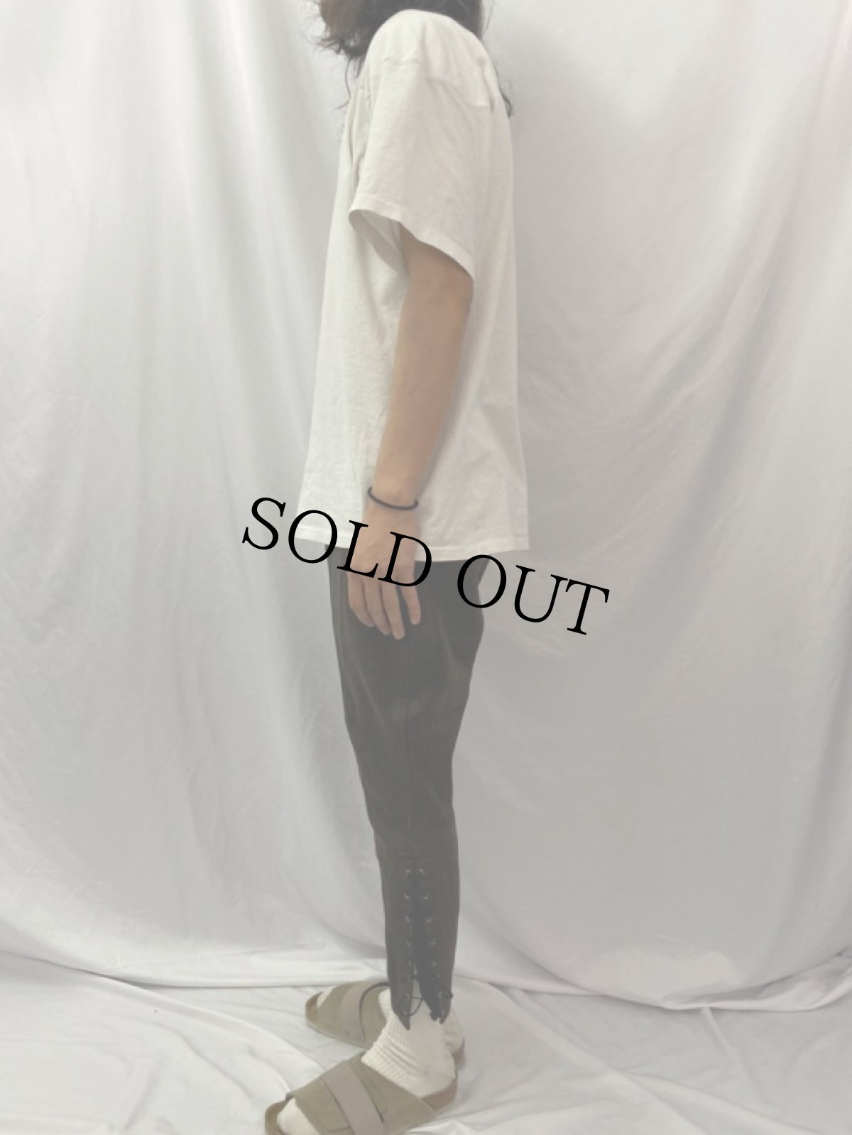 画像3: 40's〜50's コットンピケ ジョッパーズパンツ W28 (3)