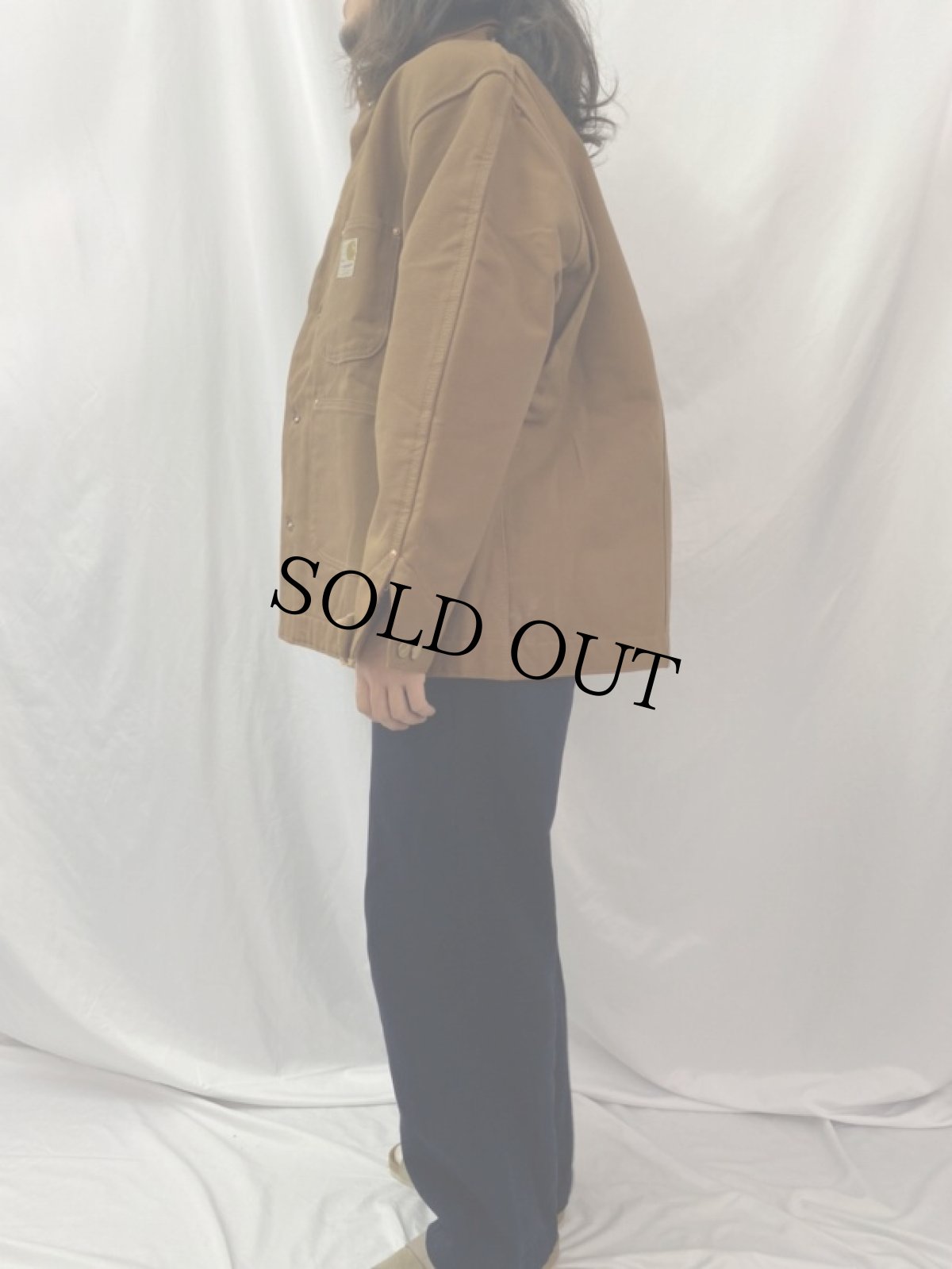 画像3: 70's Carhartt プリントタグ ブランケット付きダックジャケット DEADSTOCK 44 (3)