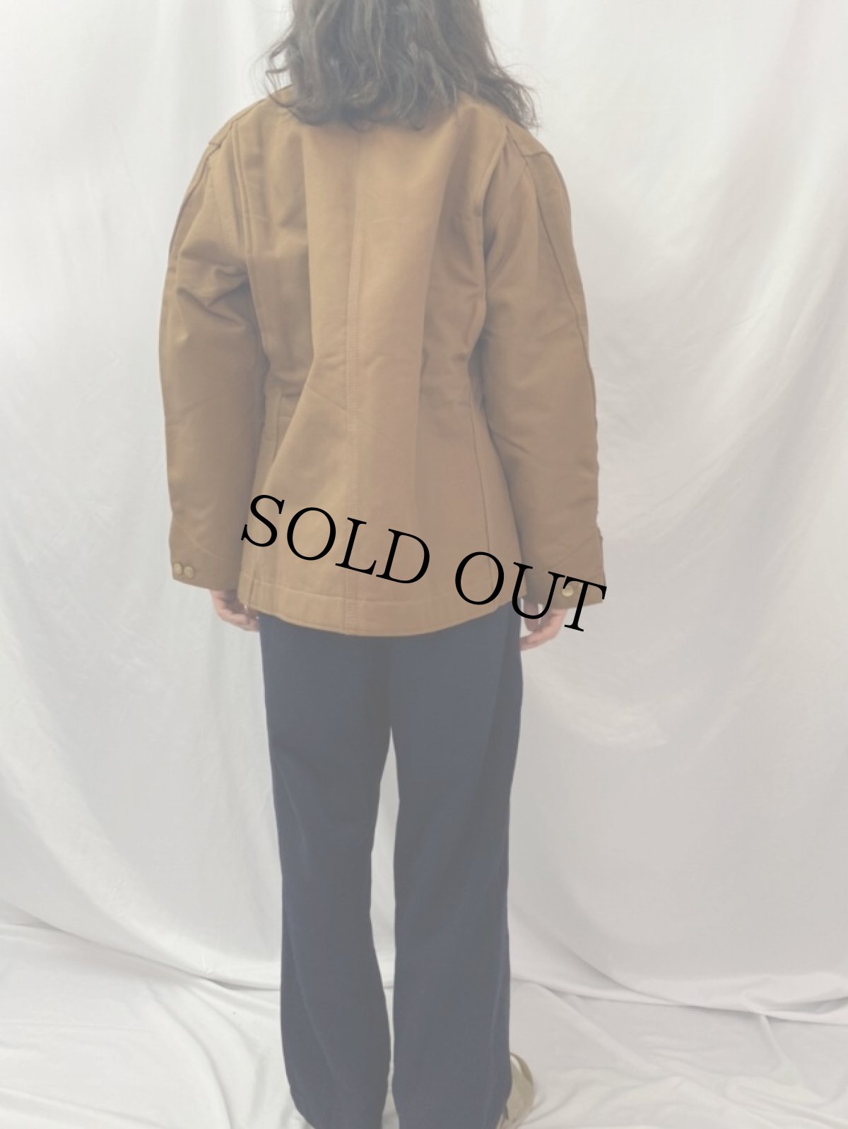 画像4: 70's Carhartt プリントタグ ブランケット付きダックジャケット DEADSTOCK 44 (4)