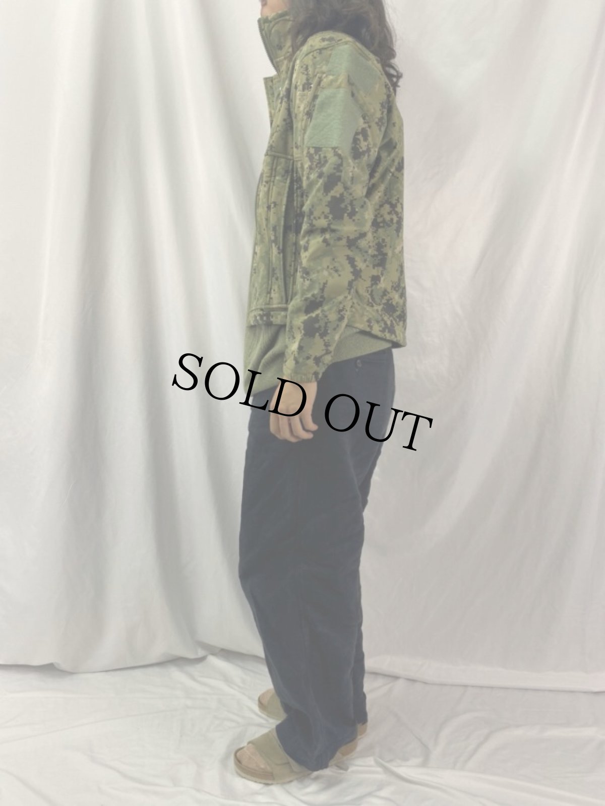 画像3: BEYOND LEVEL5 USA製 "DEVGRU" ソフトシェルジャケット AOR2  S (3)