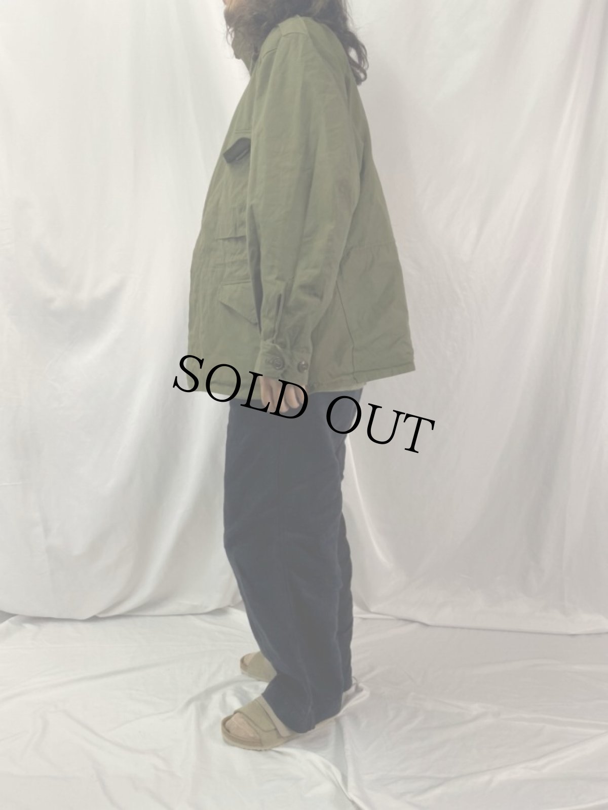 画像3: 50's U.S.ARMY M-1950 フィールドジャケット SHORT-LARGE (3)