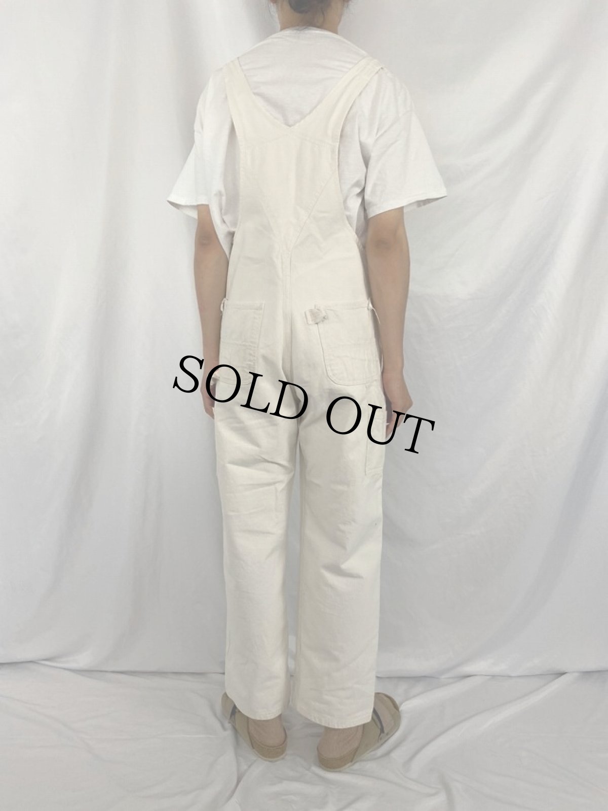 画像4: Carhartt コットンオーバーオール (4)