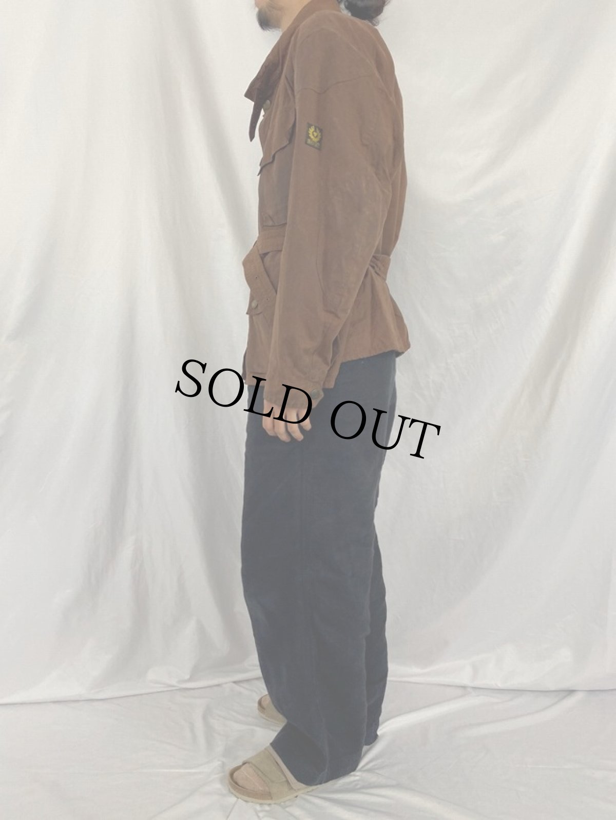 画像3: 2000's Belstaff ENGLAND製 "TRIALMASTER" オイルドジャケット XL (3)