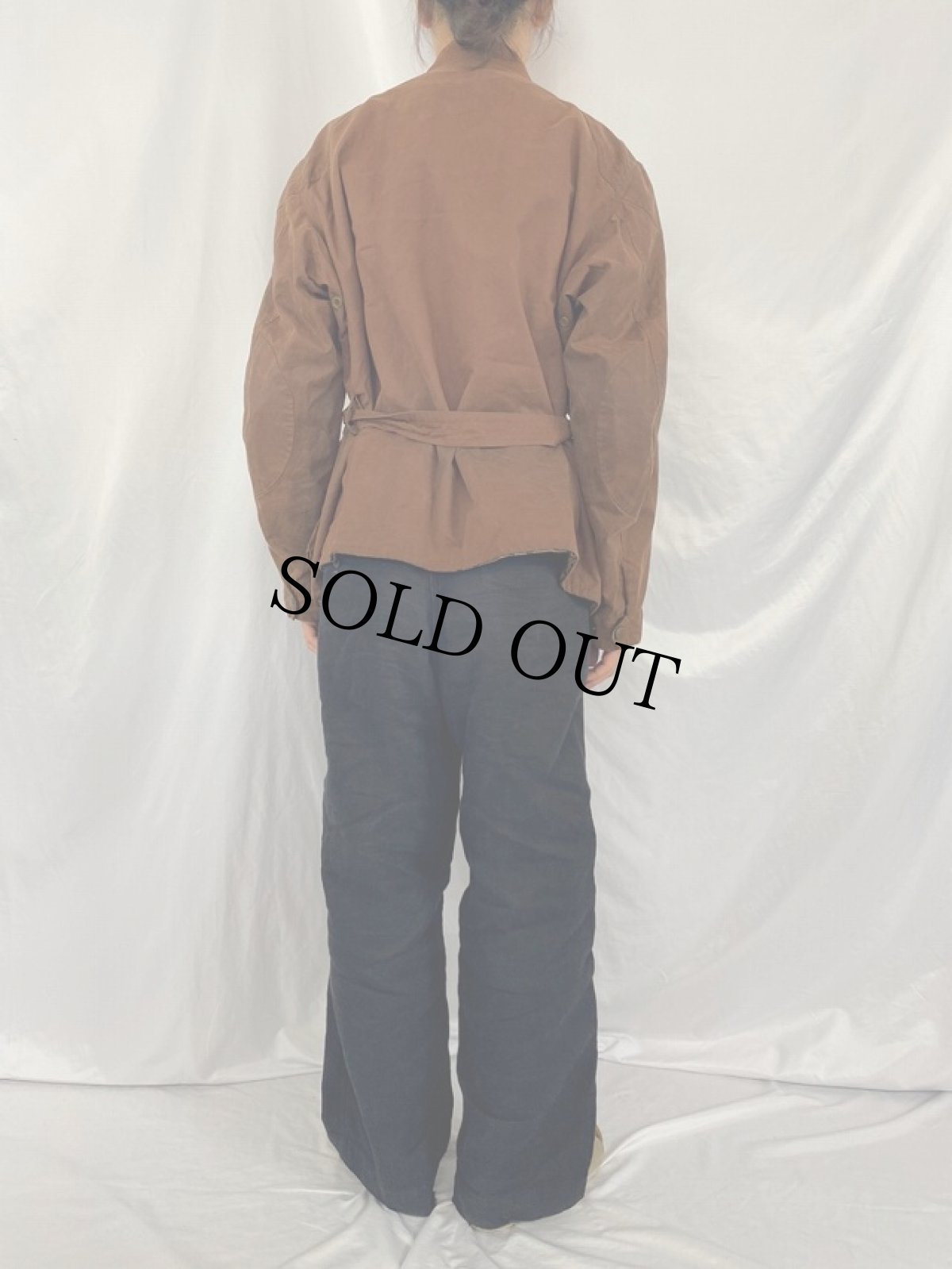 画像4: 2000's Belstaff ENGLAND製 "TRIALMASTER" オイルドジャケット XL (4)