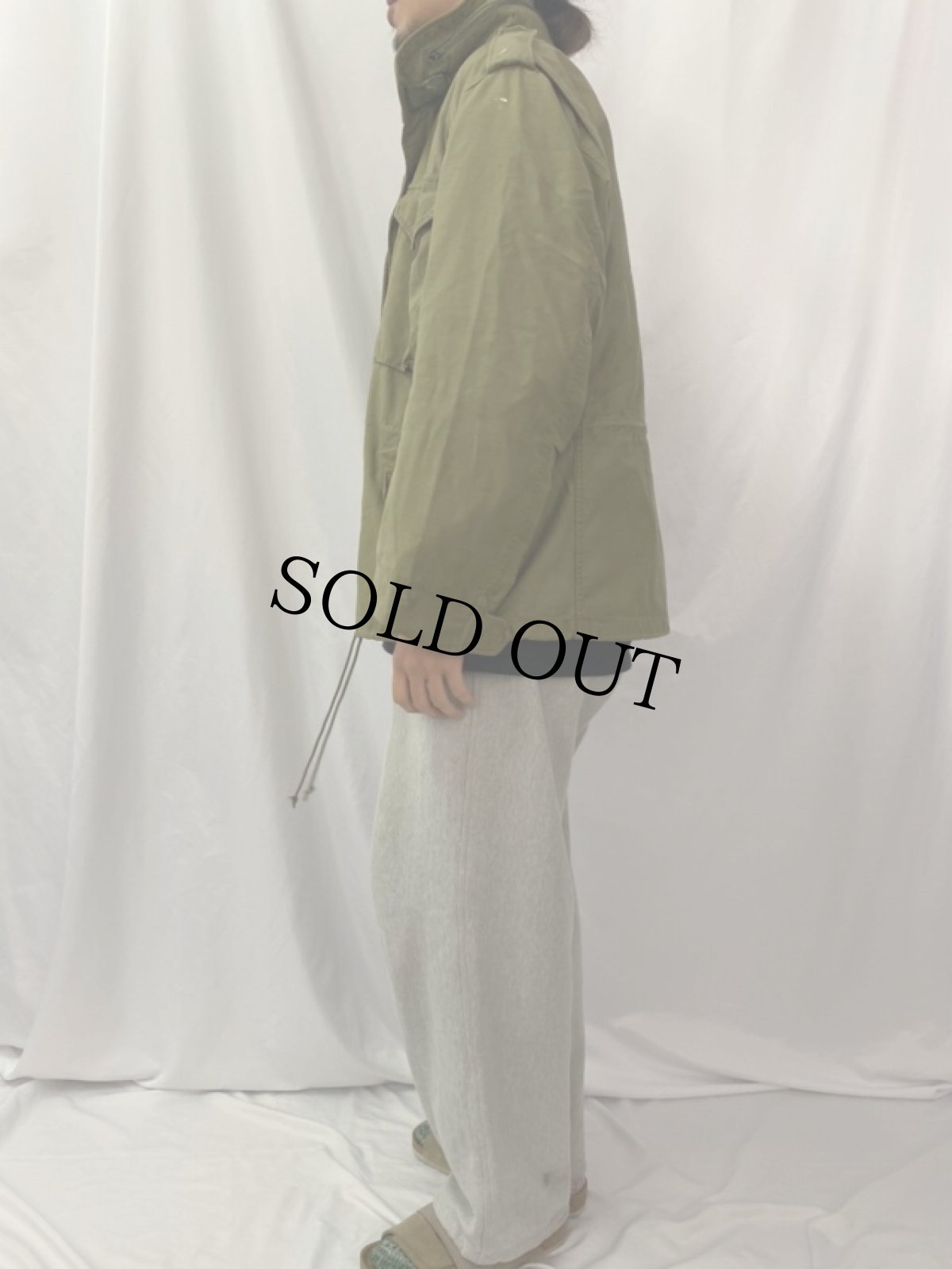 画像3: 70's U.S.ARMY M-65 フィールドジャケット 3rd MEDIUM SHORT (3)