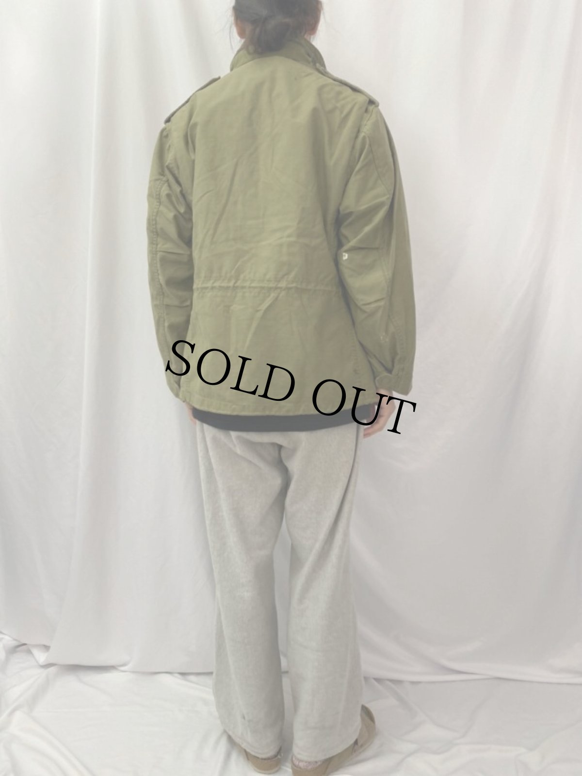 画像4: 70's U.S.ARMY M-65 フィールドジャケット 3rd MEDIUM SHORT (4)
