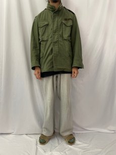 画像2: 60's U.S.ARMY M-65 フィールドジャケット 2nd MEDIUM SHORT (2)