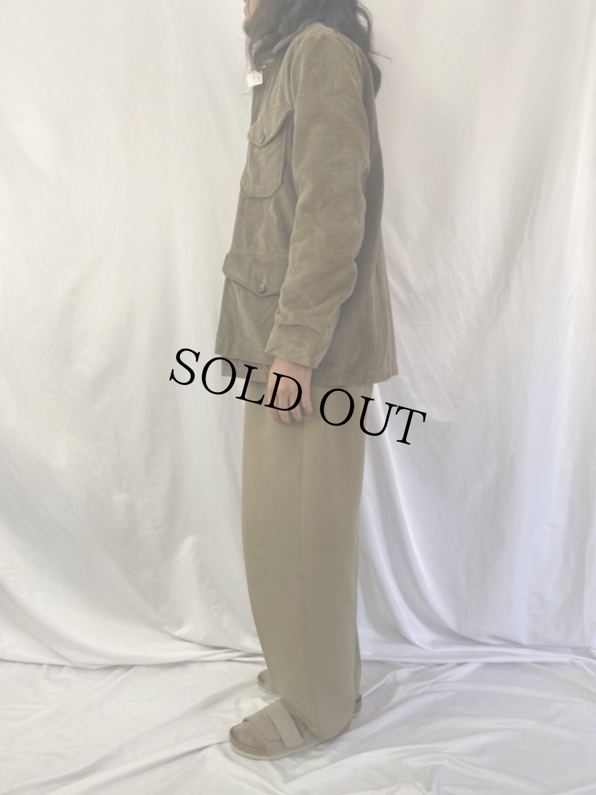 画像3: 50's Woolrich ブランケット付き コーデュロイハンティングジャケット 36 (3)