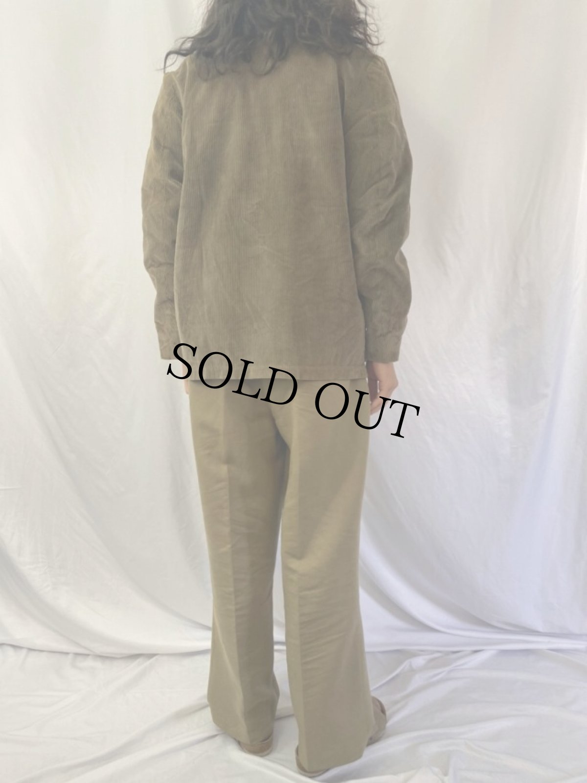 画像4: 50's Woolrich ブランケット付き コーデュロイハンティングジャケット 36 (4)