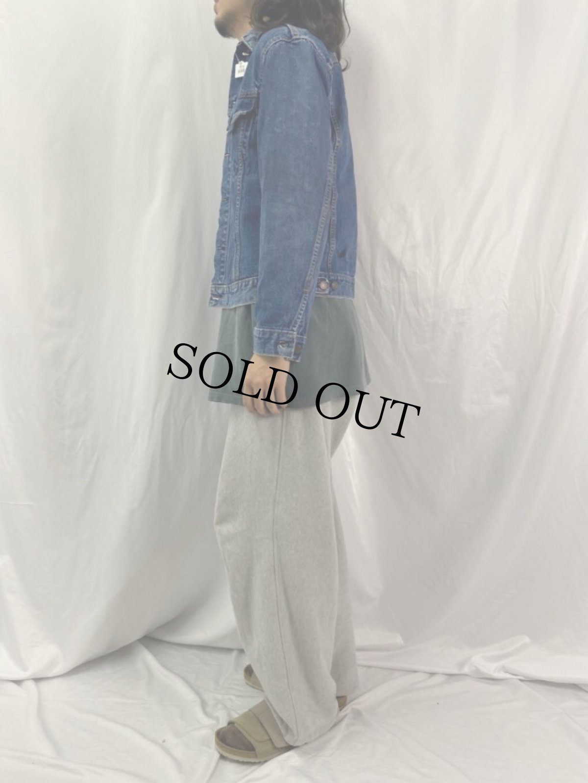 画像3: 60's LEVI'S 70505 BIGE デニムジャケット (3)