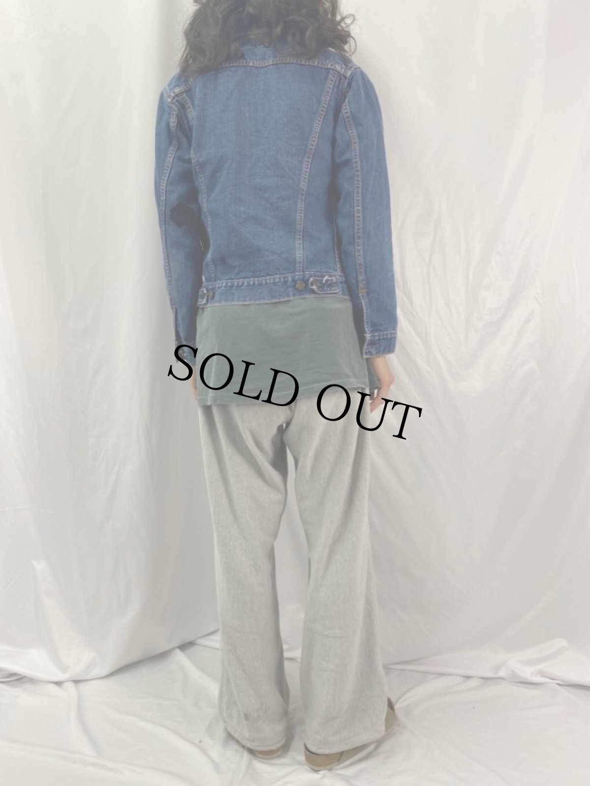 画像4: 60's LEVI'S 70505 BIGE デニムジャケット (4)