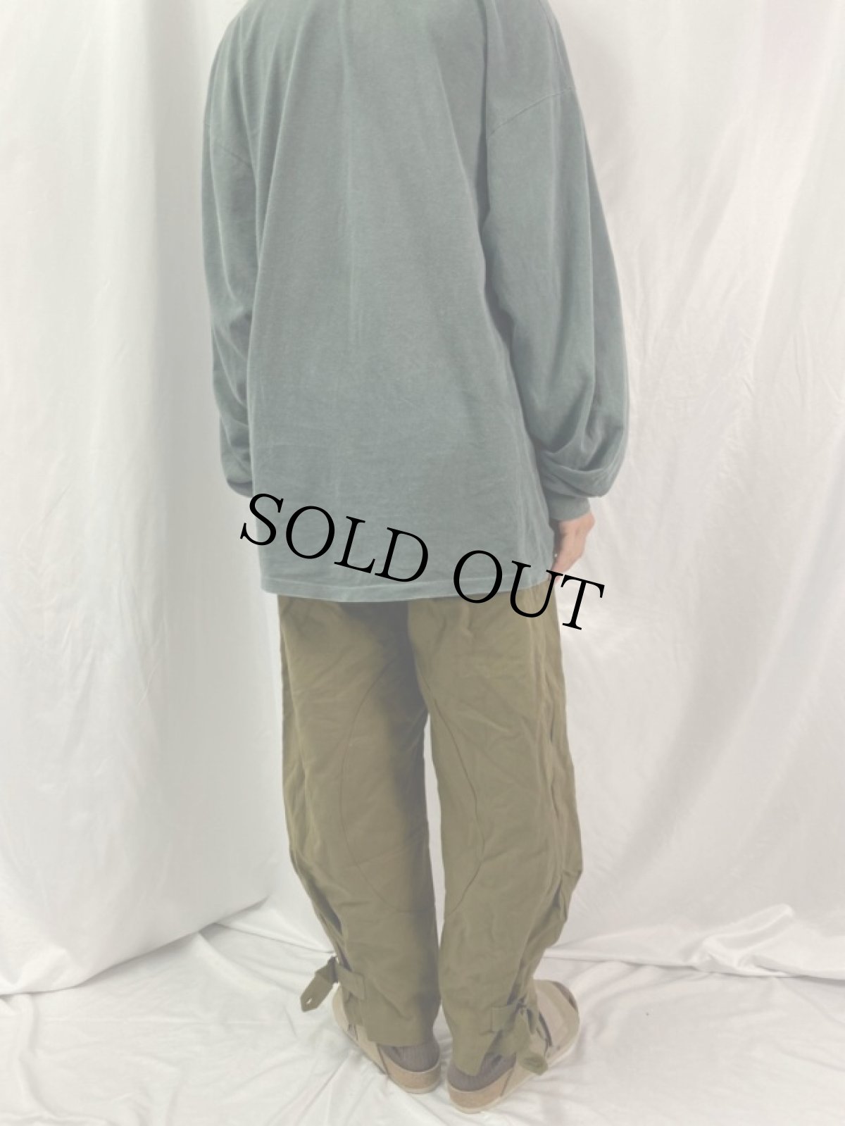 画像4: 60's French Army モーターサイクルパンツ (4)