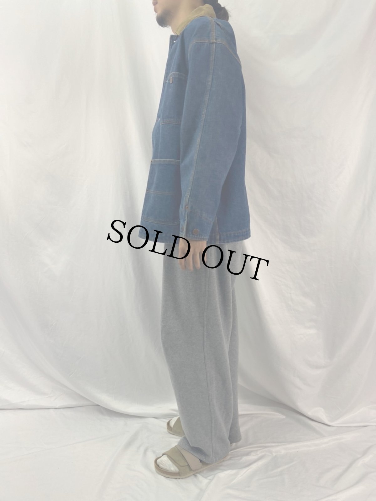 画像3: 80's RALPH LAUREN デニムカバーオール L (3)