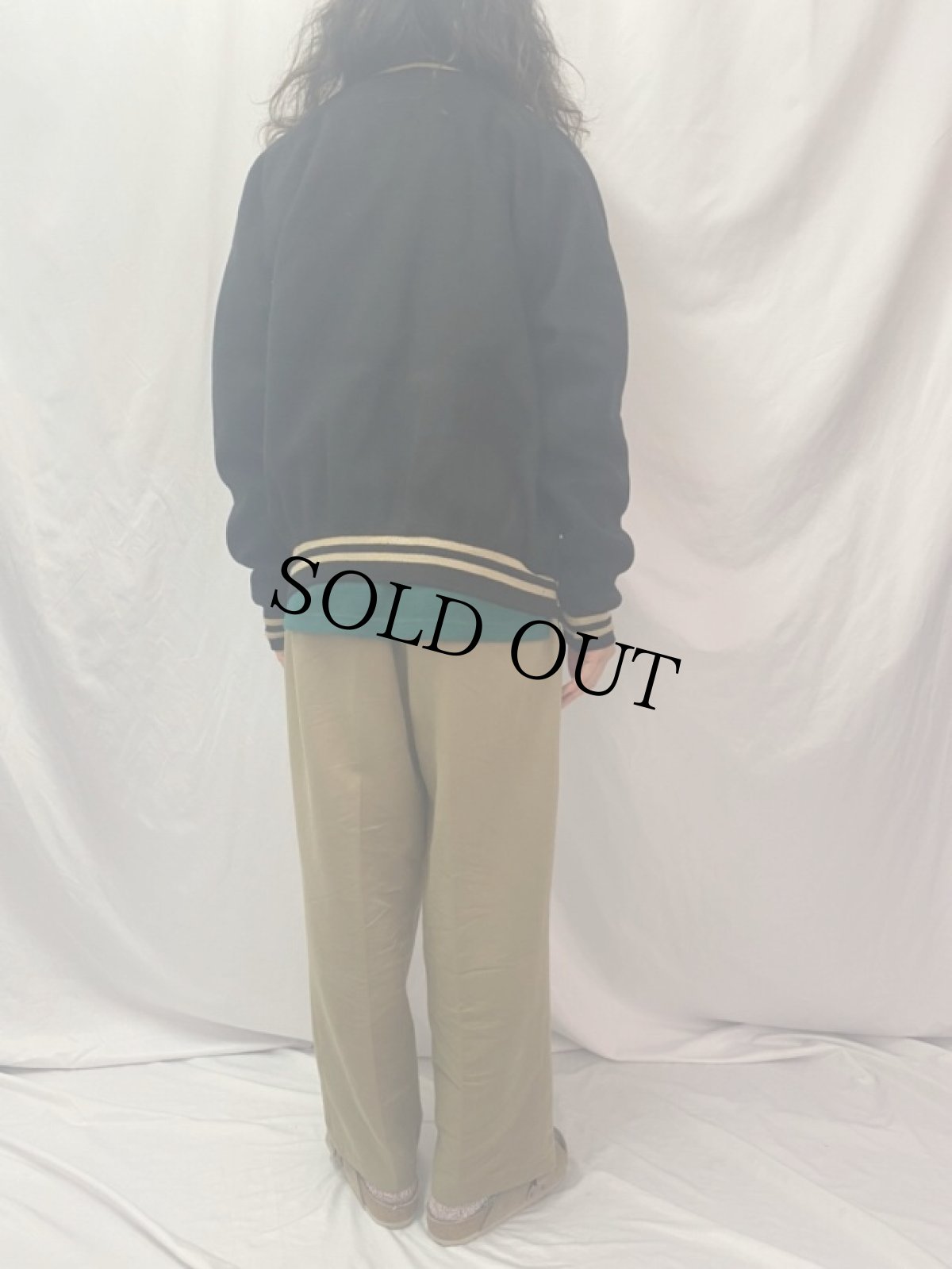 画像4: 50's Stanley Andrews ウールスタジャン (4)