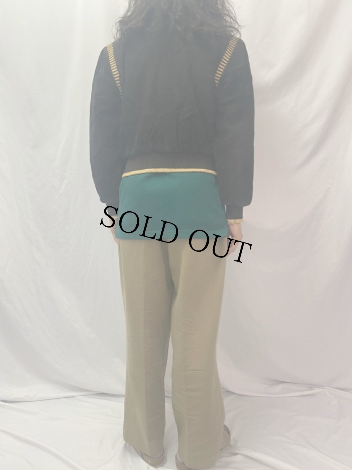 画像4: 50〜60's Hall American コーデュロイスタジャン (4)