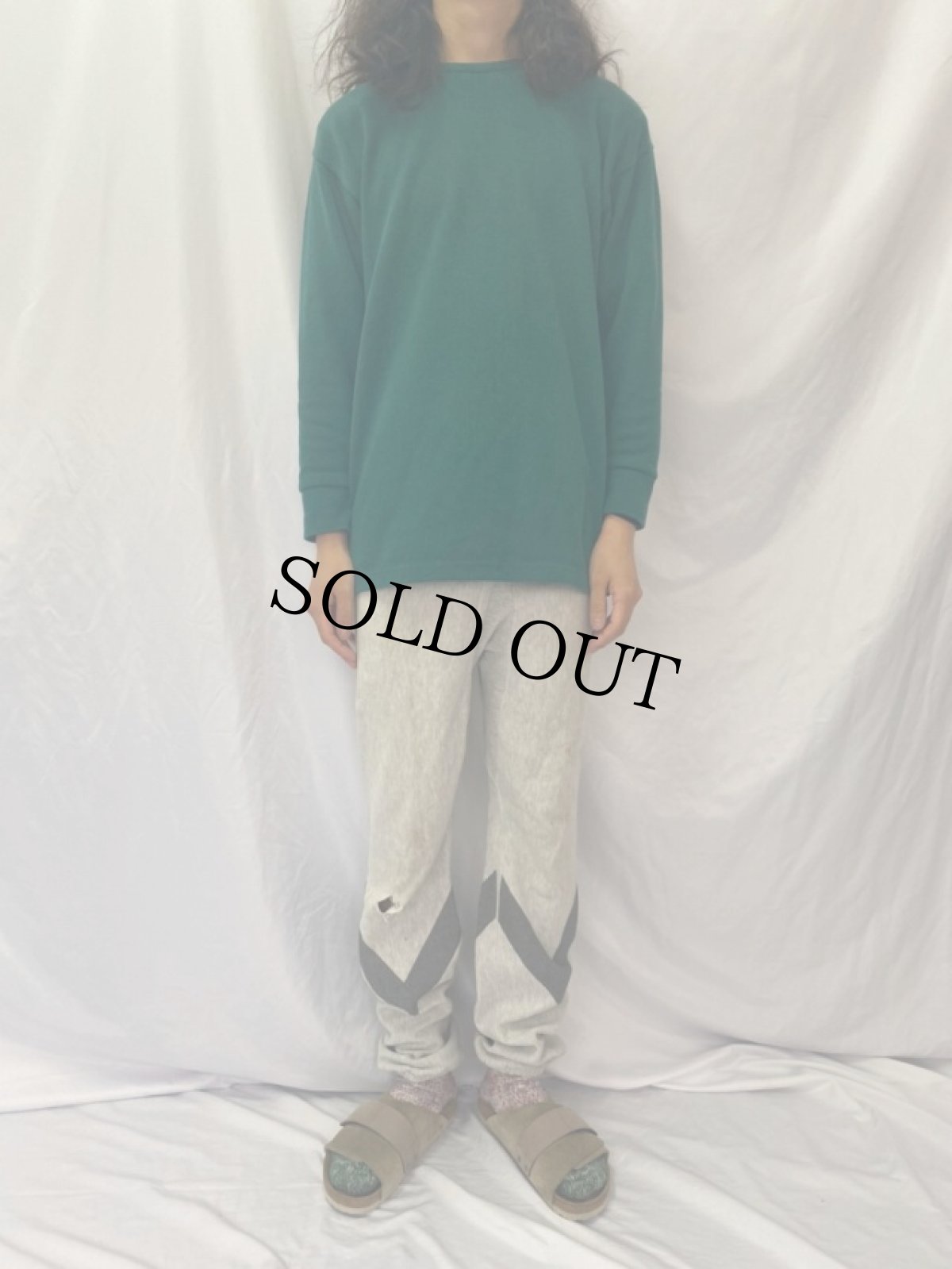 画像2: 80's Champion REVERSE WEAVE トリコタグ USA製 "USAFA" スウェットパンツ M (2)