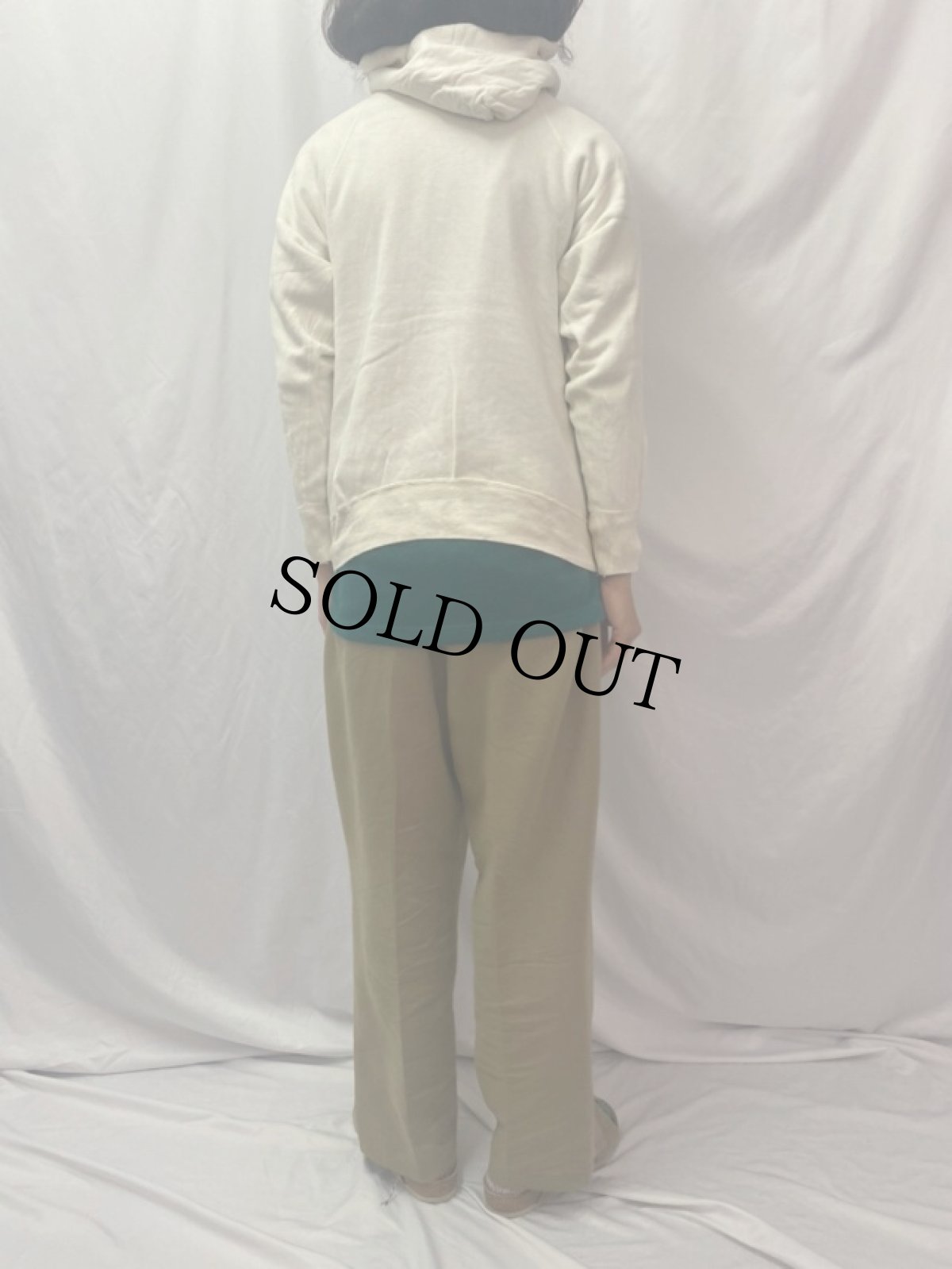 画像4: 60's 無地スウェットフーディ M (4)