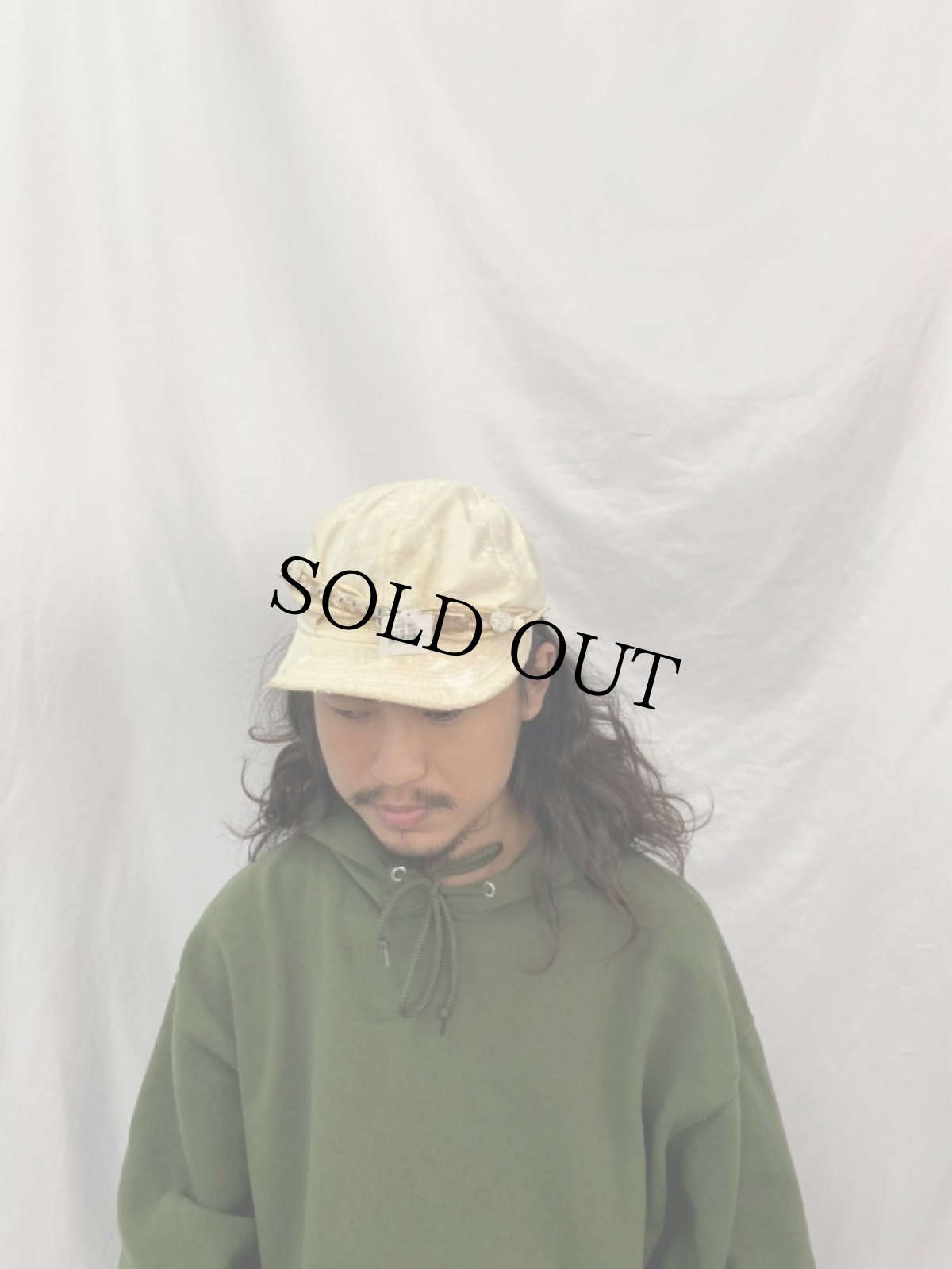 画像2: KAPITAL ボロ加工キャップ (2)