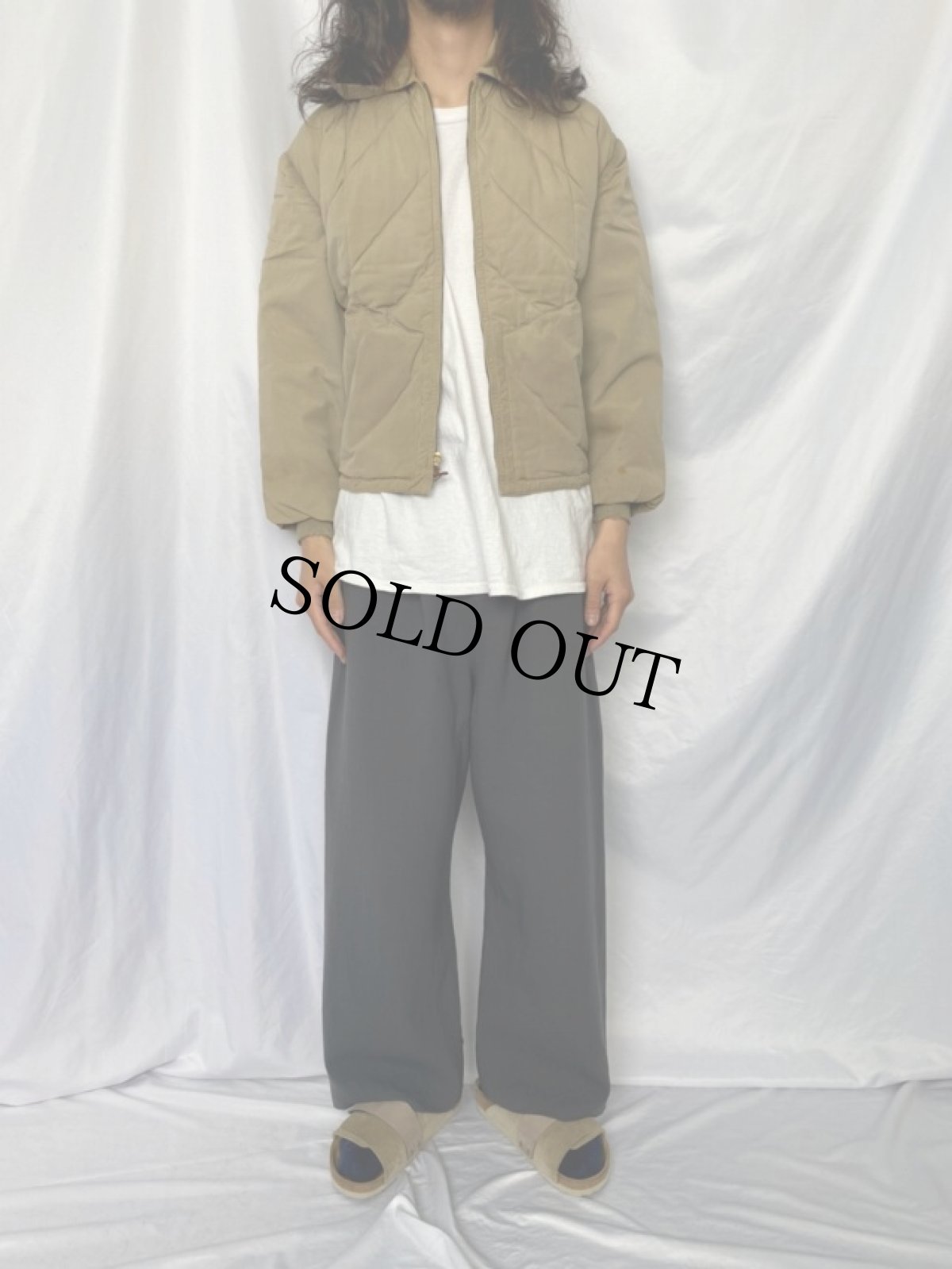 画像2: 50's COMFY ダウンジャケット M (2)