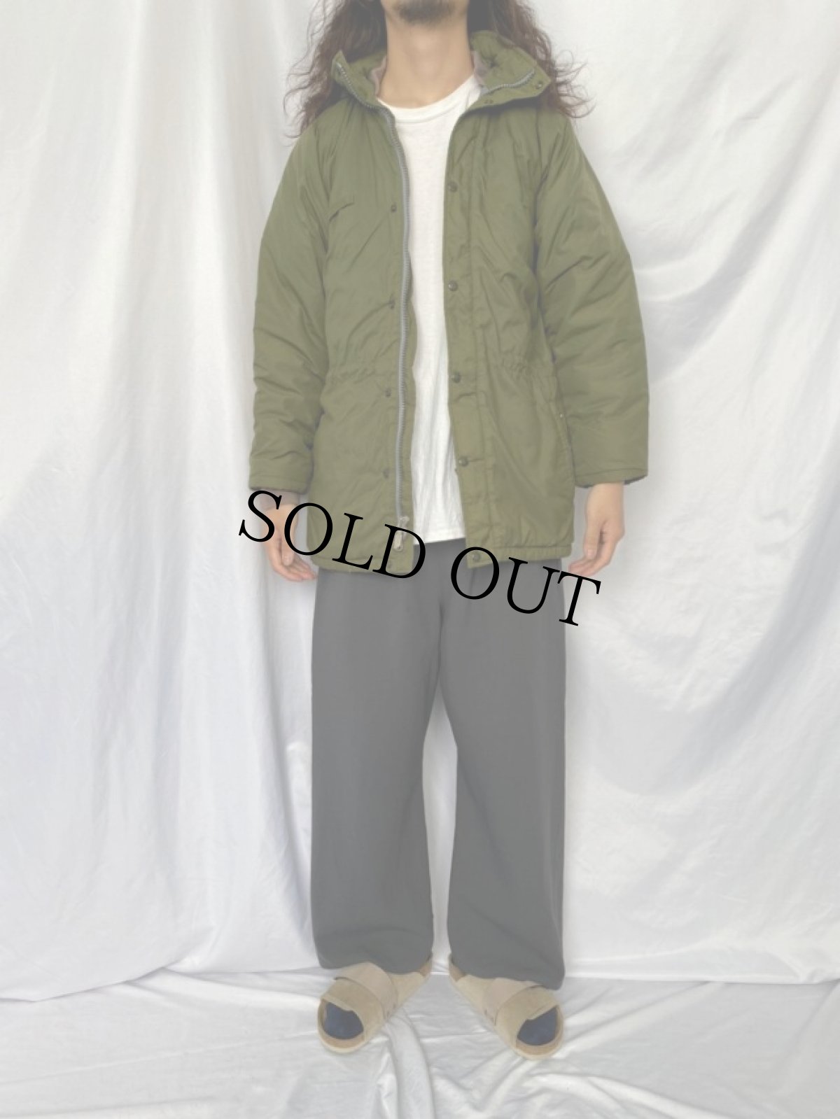 画像2: 80's "U.S.ARMY CORPS" THE NORTH FACE 茶タグ ナイロンジャケット M (2)