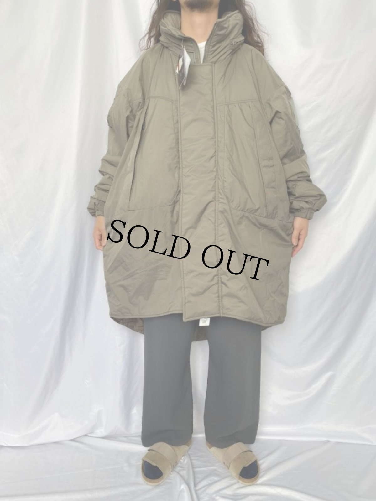 画像2: HALYS PCU LEVEL7 ALPHA GREEN TYPE2 JACKET タグ付き未使用 LARGE (2)