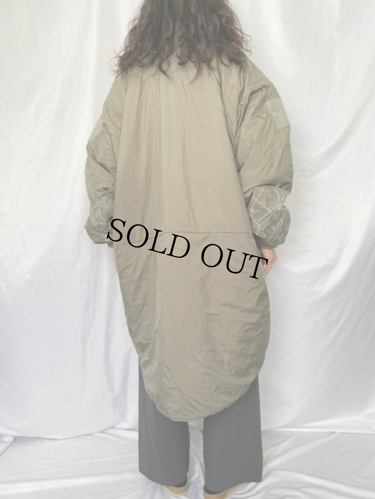 画像4: HALYS PCU LEVEL7 ALPHA GREEN TYPE2 JACKET タグ付き未使用 LARGE (4)