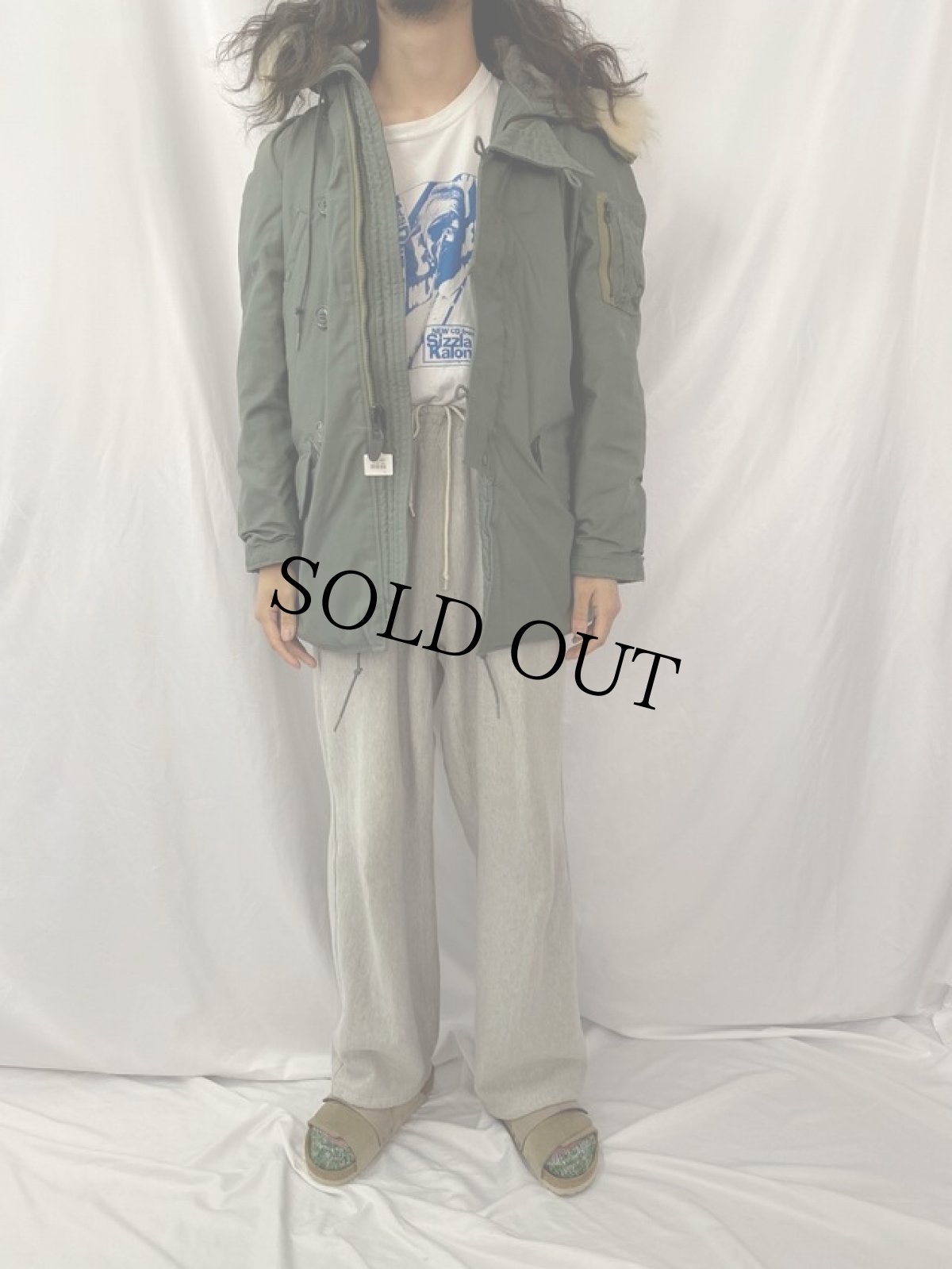 画像2: 70's USAF N-3B フライトジャケット X-SMALL (2)