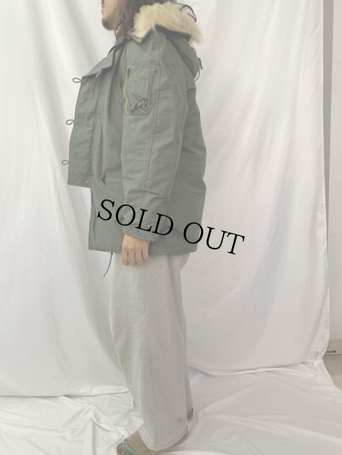 画像3: 70's USAF N-3B フライトジャケット X-SMALL (3)