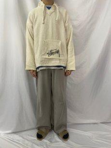 画像2: 90's ブート STUSSY メキシカンパーカー XL (2)