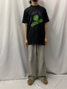 画像2: 90's TRACKER USA製 スケートプリントTシャツ L (2)