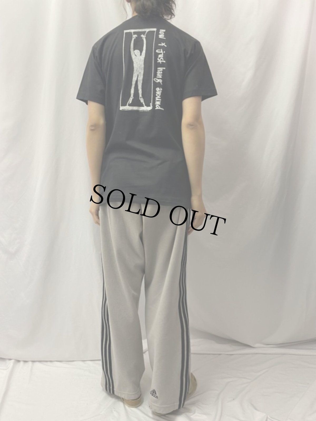 画像4: 90's TRACKER USA製 "i used to skate" スケートプリントTシャツ M (4)