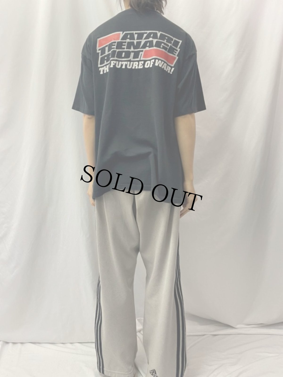 画像4: 90's ATARI TEENAGE RIOT USA製 デジタルハードコアバンドTシャツ XL (4)