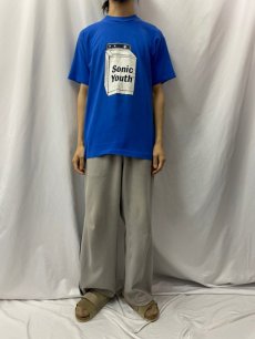 画像2: 90's SONIC YOUTH USA製 "Washing Machine" オルタナティヴ・ロックバンドTシャツ L (2)