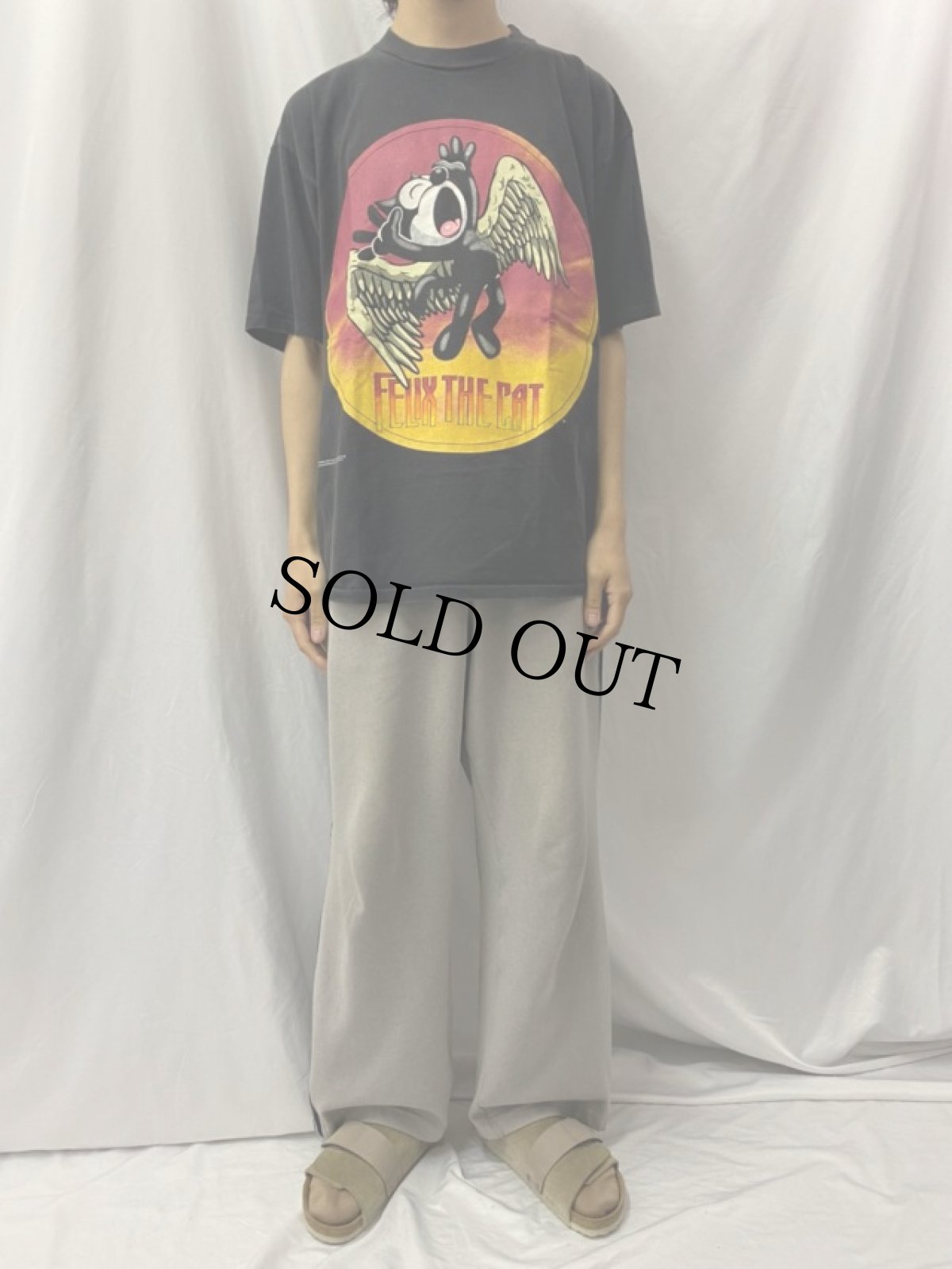 画像2: 90's FELIX "Led Zeppelin" USA製 パロディTシャツ XL (2)