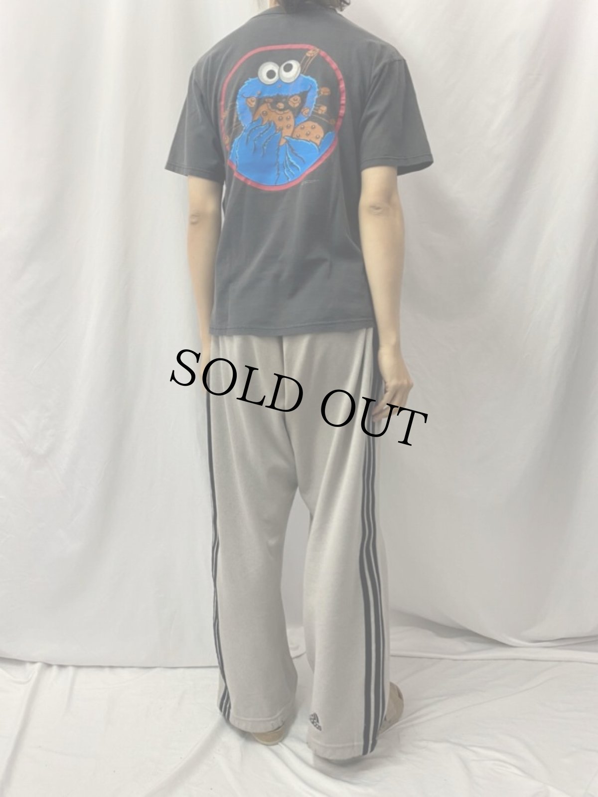 画像4: 90's COOKIE MONSTER USA製 "got cookie?" パロディTシャツ L (4)