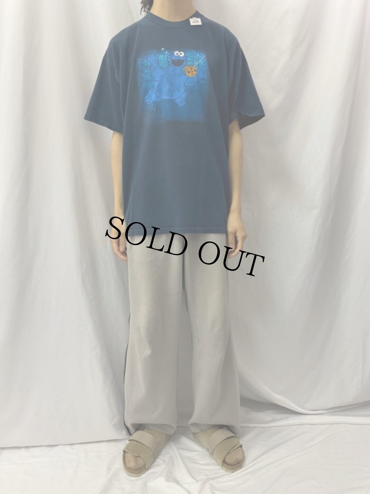 画像2: 2007 COOKIE MONSTER "NIRVANA" パロディTシャツ (2)